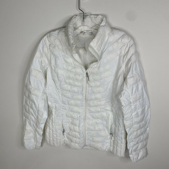 Heatkeep Jackets & Coats Heatkeep Womens S White Goose Down Quilted